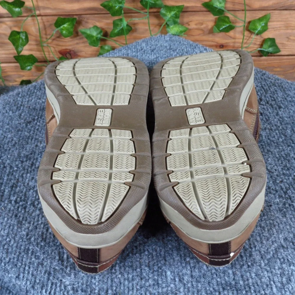 Nunn Bush 84165-246 Mens‎ Leather Boat Shoe Loafers Size 9M Casual Brown Slip-On